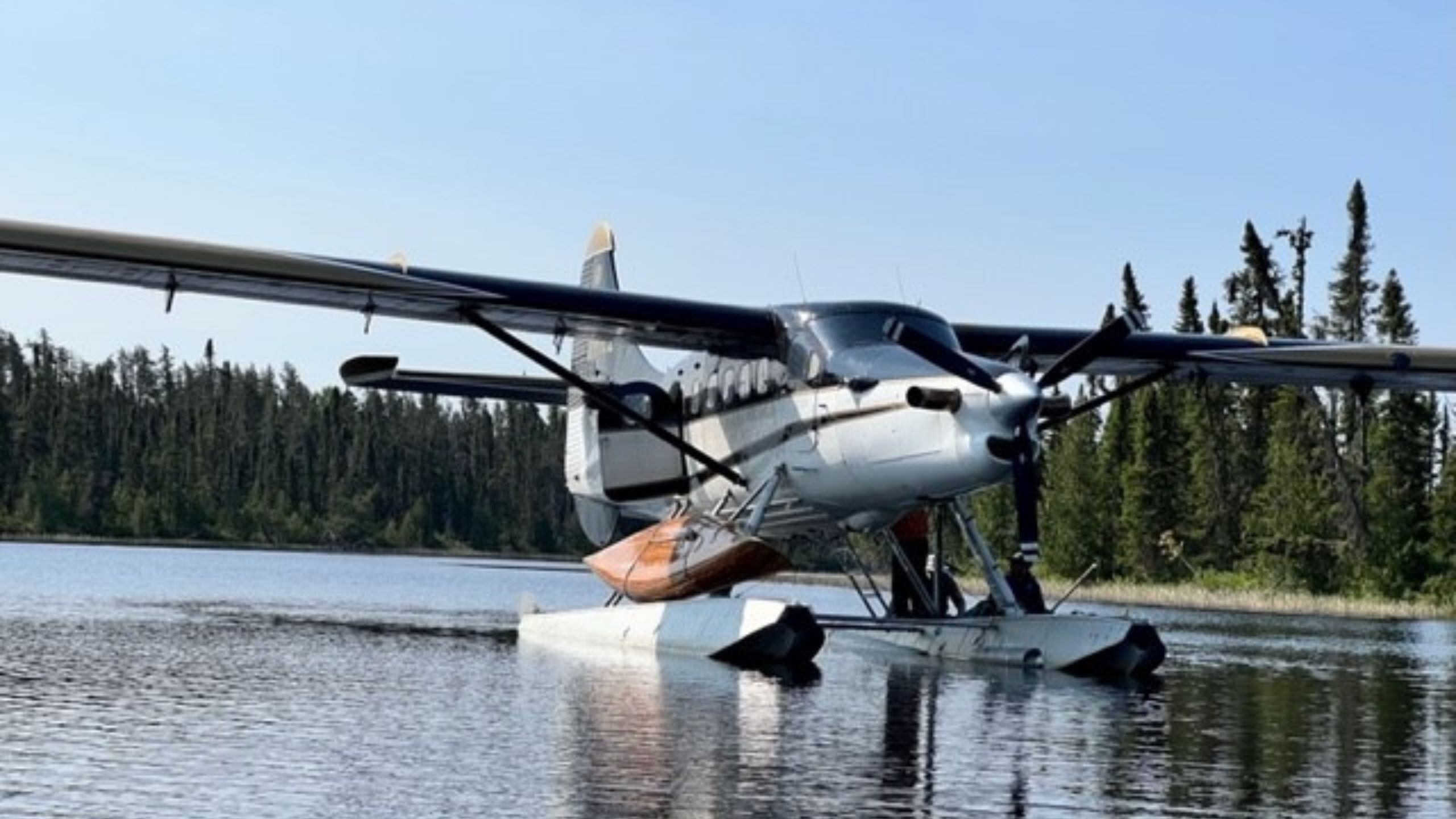 airplane on water