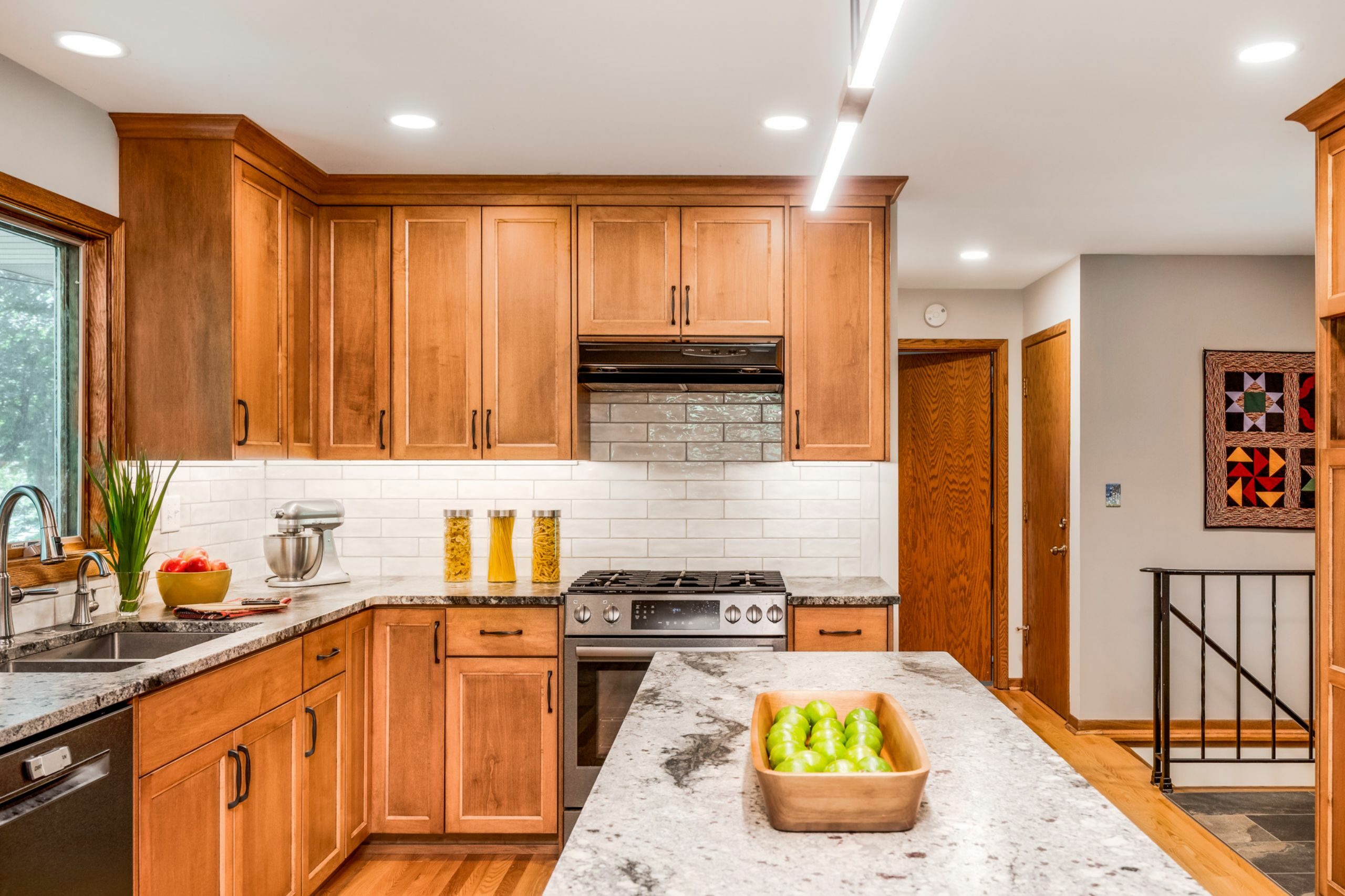 home remodeling tips include an open concept kitchen